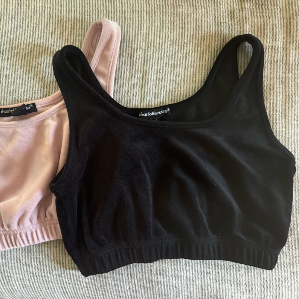 Matching Velour Bralette